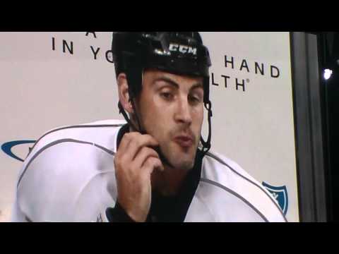 Craig Adams Pittsburgh Penguins training camp 2011