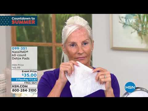 NassifMD 60count Original Detox Pads