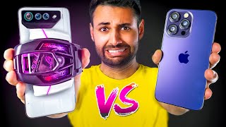 Asus ROG Phone 7 Ultimate - Fastest Android EVER vs Apple iPhone 14 Pro Max!