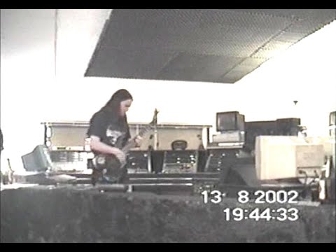 Carpathian Forest recording "Defending The Throne Of Evil" album, 2002 (Rare footage)