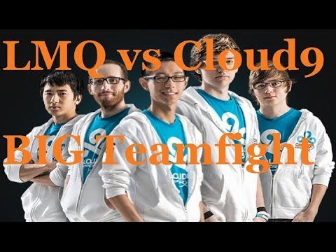 LMQ vs C9 - Game Swinging Fight