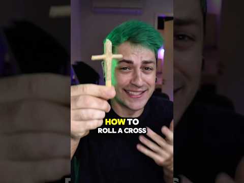 How to roll a cross