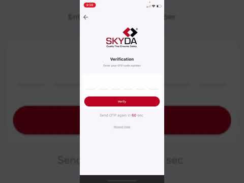 2. SKYDA App: OTP Login