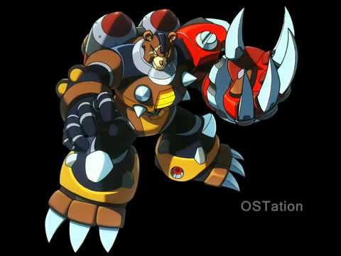 Mega Man X5 OST  T08  Grizzly Slash   Crescent Grizzly Stage Weapons Stockpile ~ Chase the Truck!