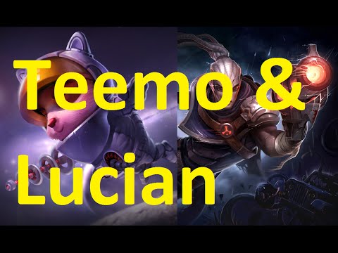 League of Legends Season 5 | Lucian and Teemo Bot Lane | Normal Ep 16