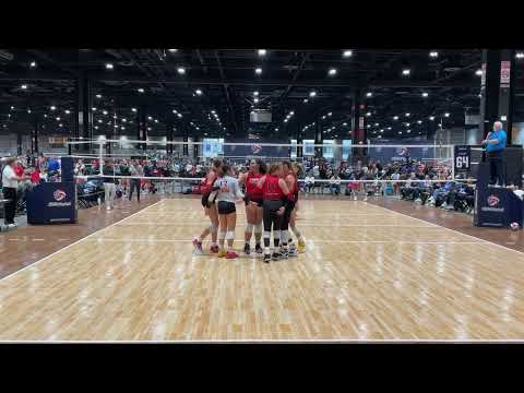 14U Open USAV Nationals Club V vs. Top Select (FL) (W 2-0) - Libero (Set 1)
