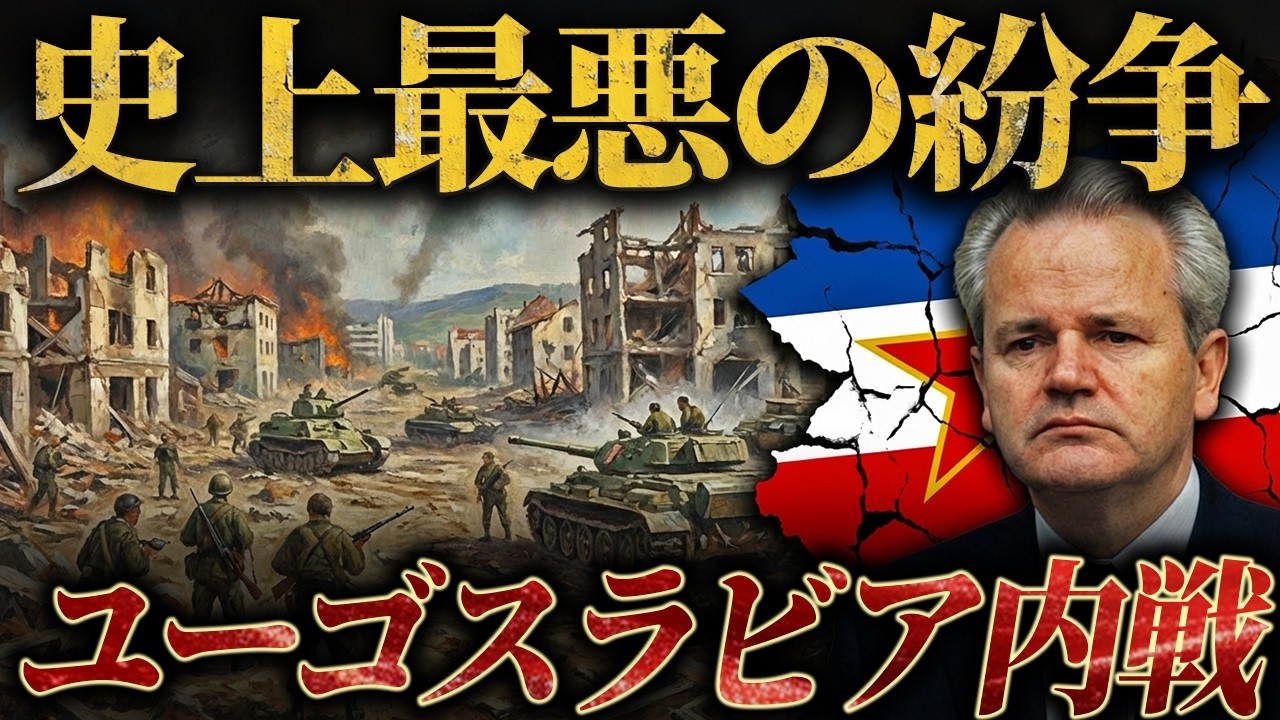 ヨーロッパ最悪の民族浄化の全貌【ユーゴスラビア内戦】