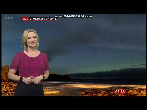 Sarah Keith-Lucas BBC Weather on BBC BREAKFAST 2023 02 09