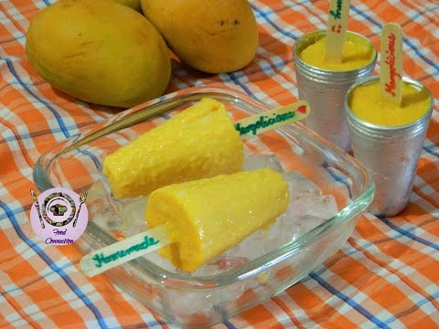 Mango Bread Kulfi | Without Mava/Condensed Milk | मिनटों मे बनाए आम कुल्फी - By Food Connection