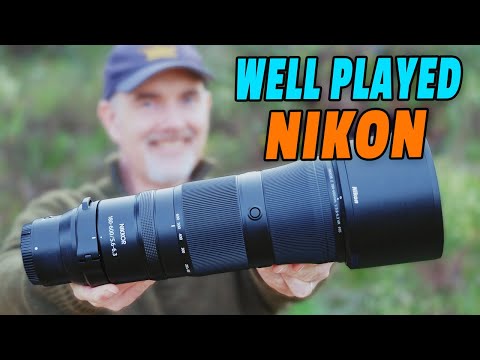 NIKON'S NEW 180-600mm f/6.3 REVIEW for WILDLIFE