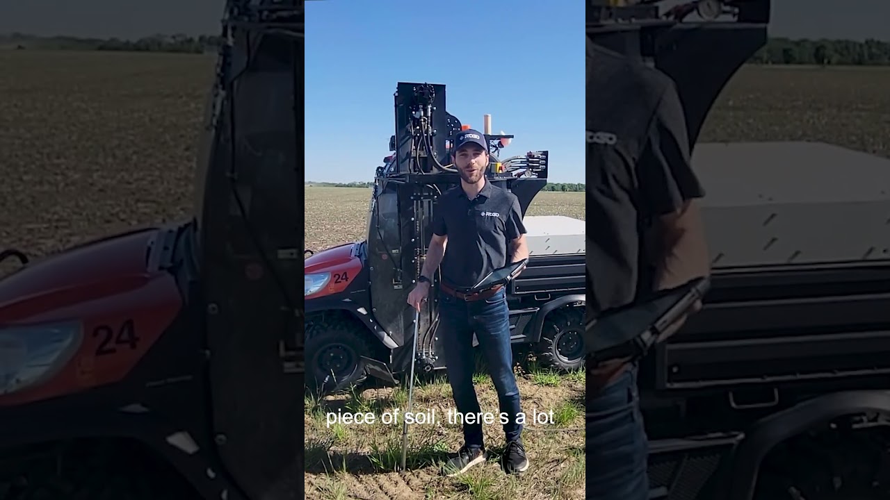 Power & reliability of robotic soil sampling arm #agtech