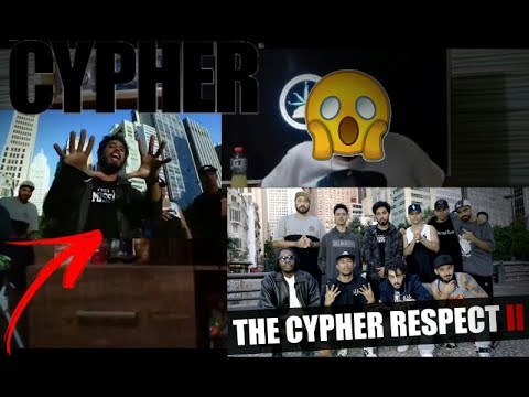 React  The Cypher Respect Vol. 2 - Atentado Napalm, Coruja BC1, Rincon Sapiência, Xamã, Sant, Rashid