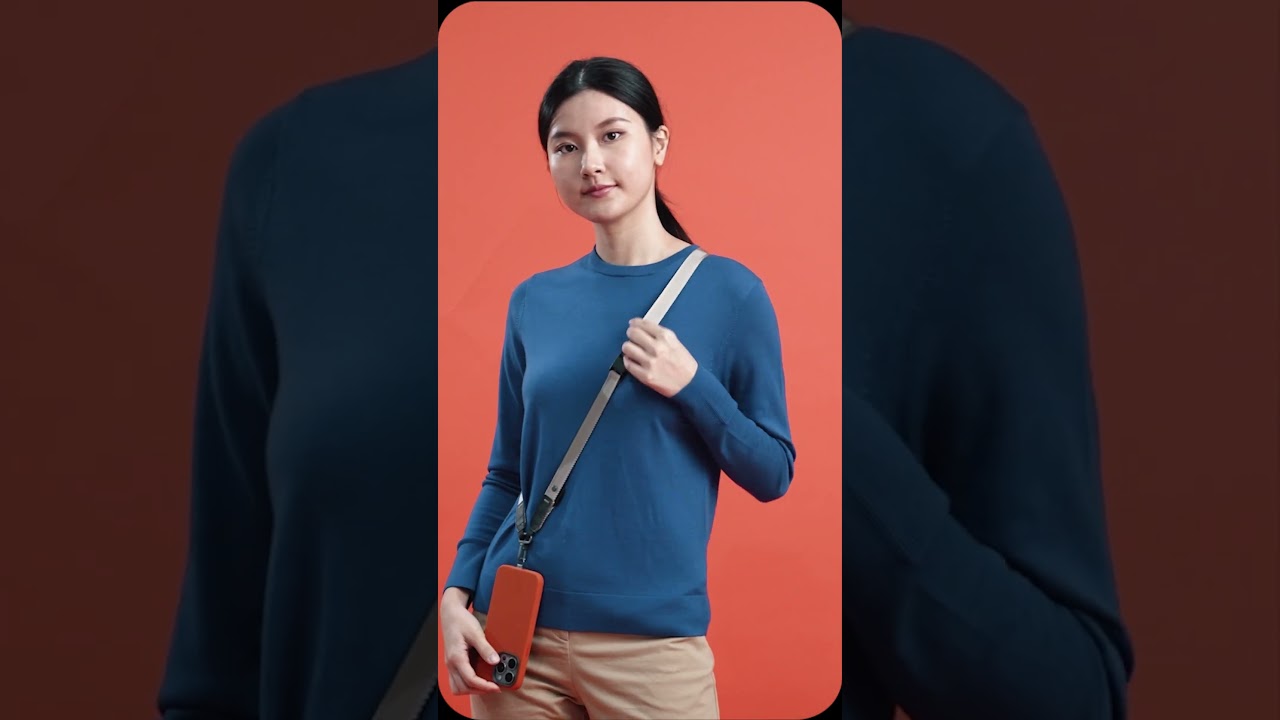 Ремінець для смартфона UNIQ VISTA 2-IN-1 LANYARD AND HAND STRAP - PEARL (PEARL WHITE) UNIQ-VISTA2IN1-PWHITE video preview