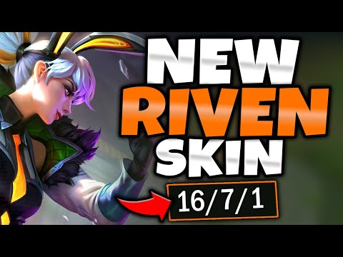 RIVEN'S NEW SKIN IS ABSOLUTELY UNREAL! (THIS IS AMAZING) - Riven Battle Bunny Prime Gameplay!