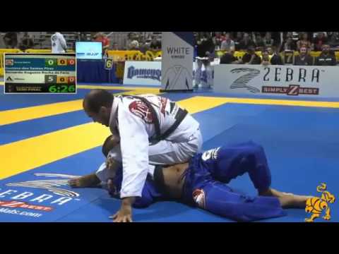 Over Under Pass To Side Control to Triangle by Bernardo Faria