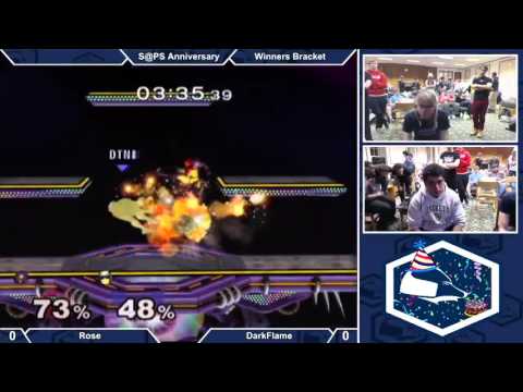 S@PS Anniversary! Melee Singles Winners - Rose vs DarkFlame