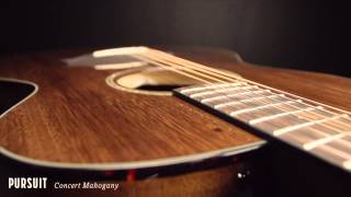 Video thumbnail for Breedlove Acoustic Guitars: Pursuit Concert Mahogany Guitar by Breedlove Guitars