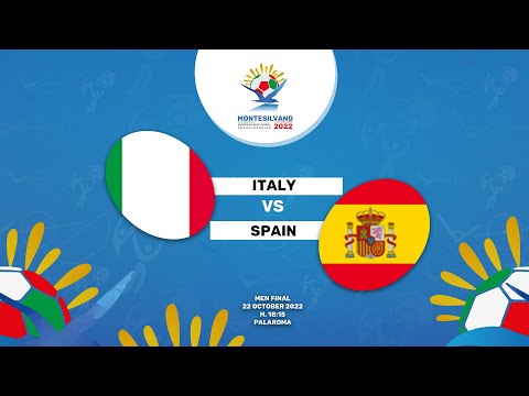 EDFC 2022 - Gold Final Men - Italy - Spain