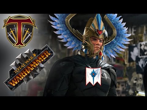 Batman Fights THE NIGHT | Vampire Counts vs High Elves - Total War Warhammer 3