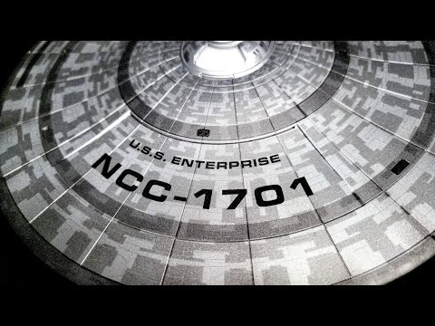 So many decals! The strange new design of the USS Enterprise