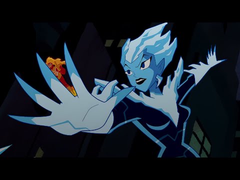 All of Killer frost fight scenes and powers |Justice League Action