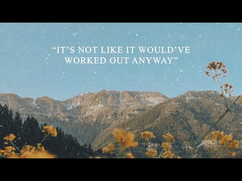 For When You Can't Breathe x @lilused  - It's Not Like It Would've Worked Out Anyway (Lyric Video)