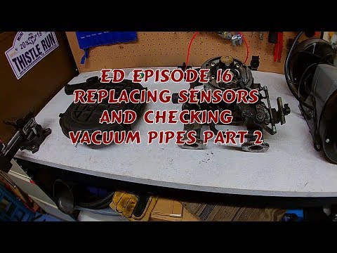 Classic Mini Restoration: Ed Episode 16, Replacing Sensors and checking Vacuum Pipes Part 2
