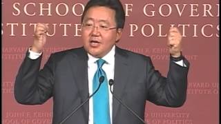 A Public Address by His Excellency Tsakhiagiin Elbegdorj, President of Mongolia