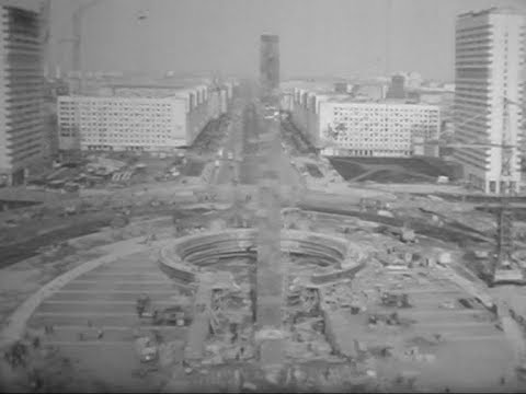 "Город строит памятник", народная киностудия "Стройфильм", Сергеев Борис.Иванович, 1975г.