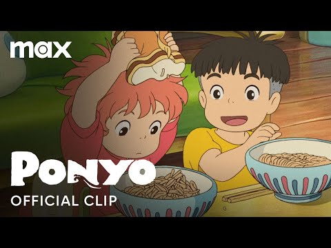 Ponyo & Sōsuke Eat Ramen | Ponyo | Max Family