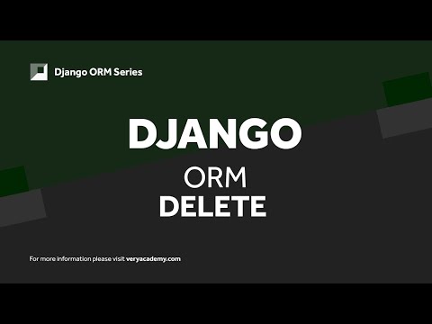 Django ORM | Delete Data | Get vs Filter | View SQL Raw Queries thumbnail