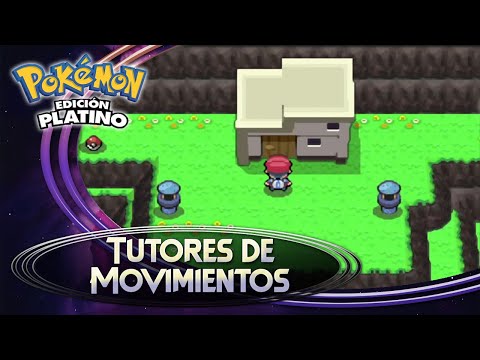 Cómo ENCONTRAR los MEJORES TUTORES de MOVIMIENTOS de POKÉMON PLATINO 💥 GUÍA POKÉMON PLATINO