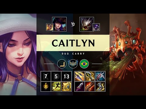 Caitlyn ADC vs Kog'Maw - BR Challenger Patch 25.09