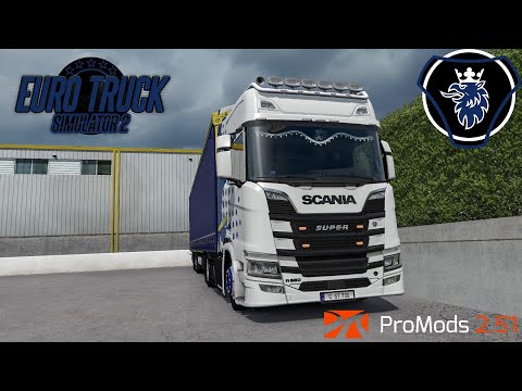 ETS2 1.39 | ProMods 2.51 | SCANIA R650 V8 | Pamplona - Barcelona