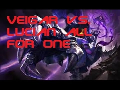 One For All Veigar vs  Lucian