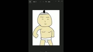 たのもー　相撲取り