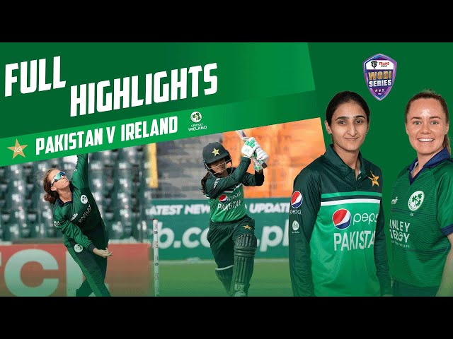 Full Highlights | Pakistan Women vs Ireland Women | 2nd ODI 2022 | PCB | MW2T