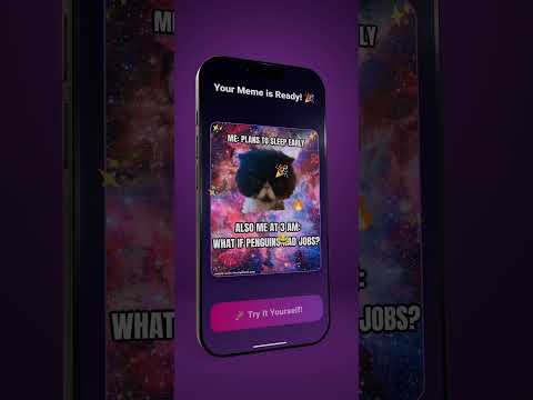 MemeFast: AI Meme Generator & Meme Maker 공식 영상 미리보기