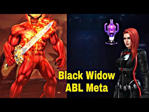 ABL Black Widow T4 Performance Showcase With Rage 2022 - Marvel Future Fight