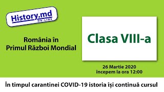 România în Primul Război Mondial.