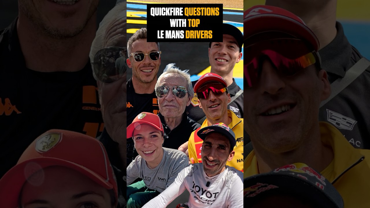 Kubica's favourite snack? Top Le Mans drivers answer the big questions