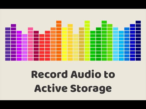 Episode #269 - Record Audio to Active Storage | Preview