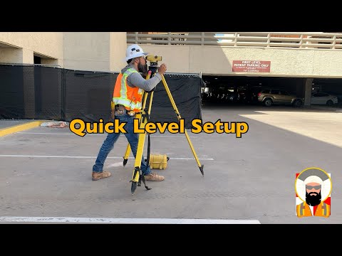Surveying: How to Setup a Builders Level