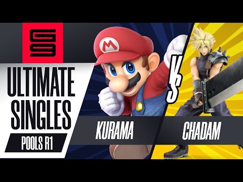 Kurama (Mario) vs chadam (Cloud) - Ultimate Singles Pools Winners Semi-Final  - Genesis 9