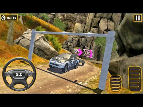 Offroad Cargo Jeep Driving Simulator - New Pick Up 4x4 Unlocked | Levels 15 to 16 Completed Gameplay