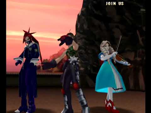 Project Justice (Dreamcast) Story Mode as Akira, Zaki & Yurika