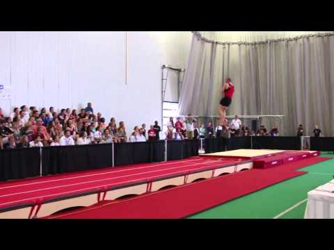 Jon Schwaiger - Men's Tumbling Final - 2014 Canadian Gymnastics Championships