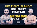 UFC Fight Island 7: Holloway vs. Kattar Media Day Live Stream - MMA Fighting