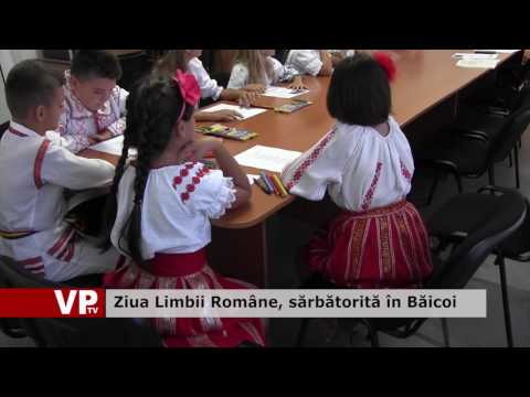 Ziua Limbii Române, sărbătorită în Băicoi