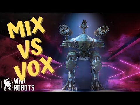 War Robots - Clan battle vs VOX with ADRIAN - Steam HD - VEGETA SAN [WR]